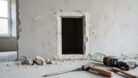 ile kosztuje wykucie otworu na drzwi