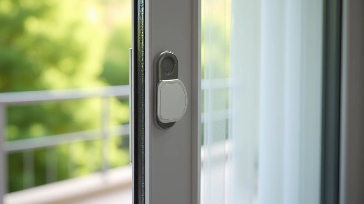 Magnes do drzwi balkonowych bez wiercenia