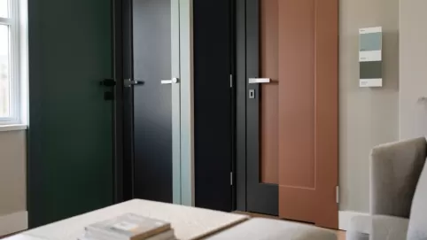 Najmodniejsze kolory drzwi wewnętrznych